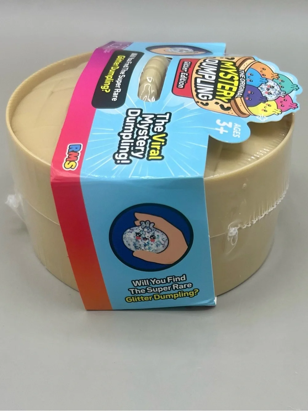 RMS Crazy Fun Original Mystery Glitter ✨Dumpling Edition ~ 4” ~ NEW & SEALED